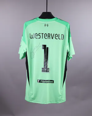 Sander Westerveld Liverpool のシャツ