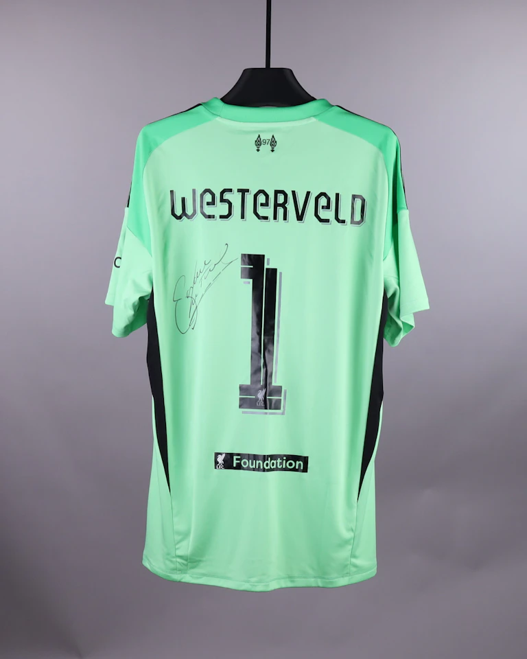 Sander Westerveld Liverpool のシャツ