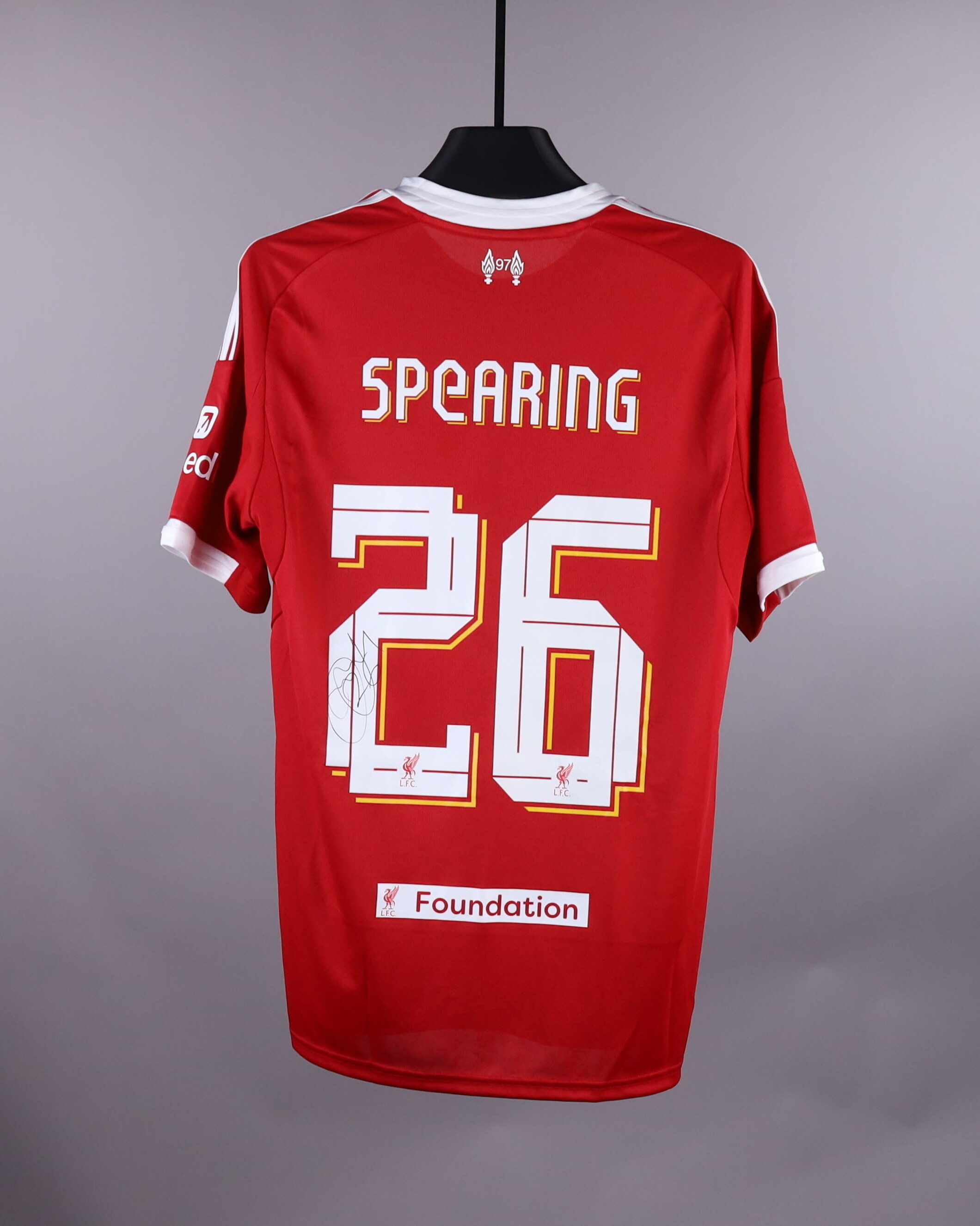 Jay Spearing Liverpool camisa.