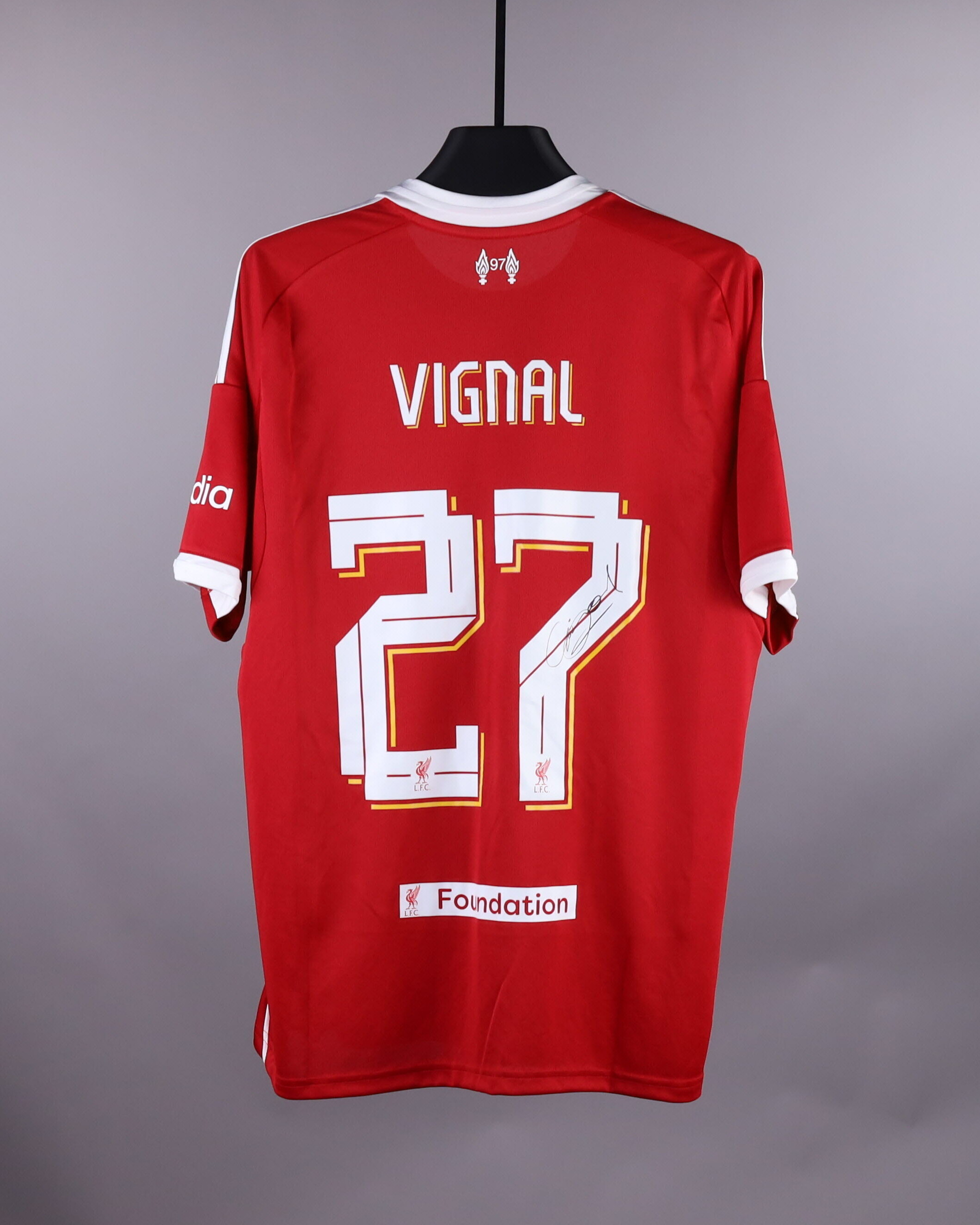 Gregory Vignal Liverpool camisa.