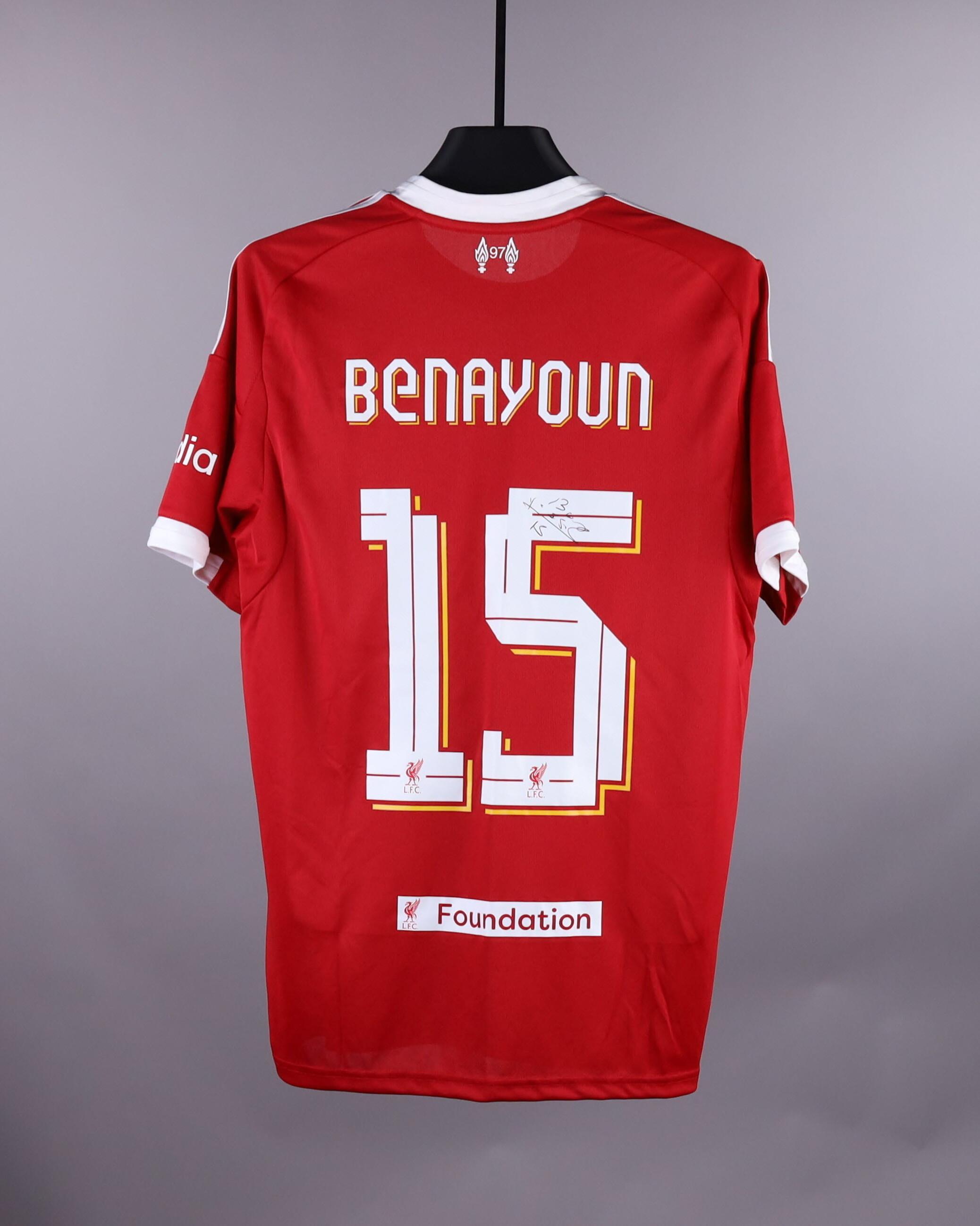 Shirt van Yossi Benayoun Liverpool