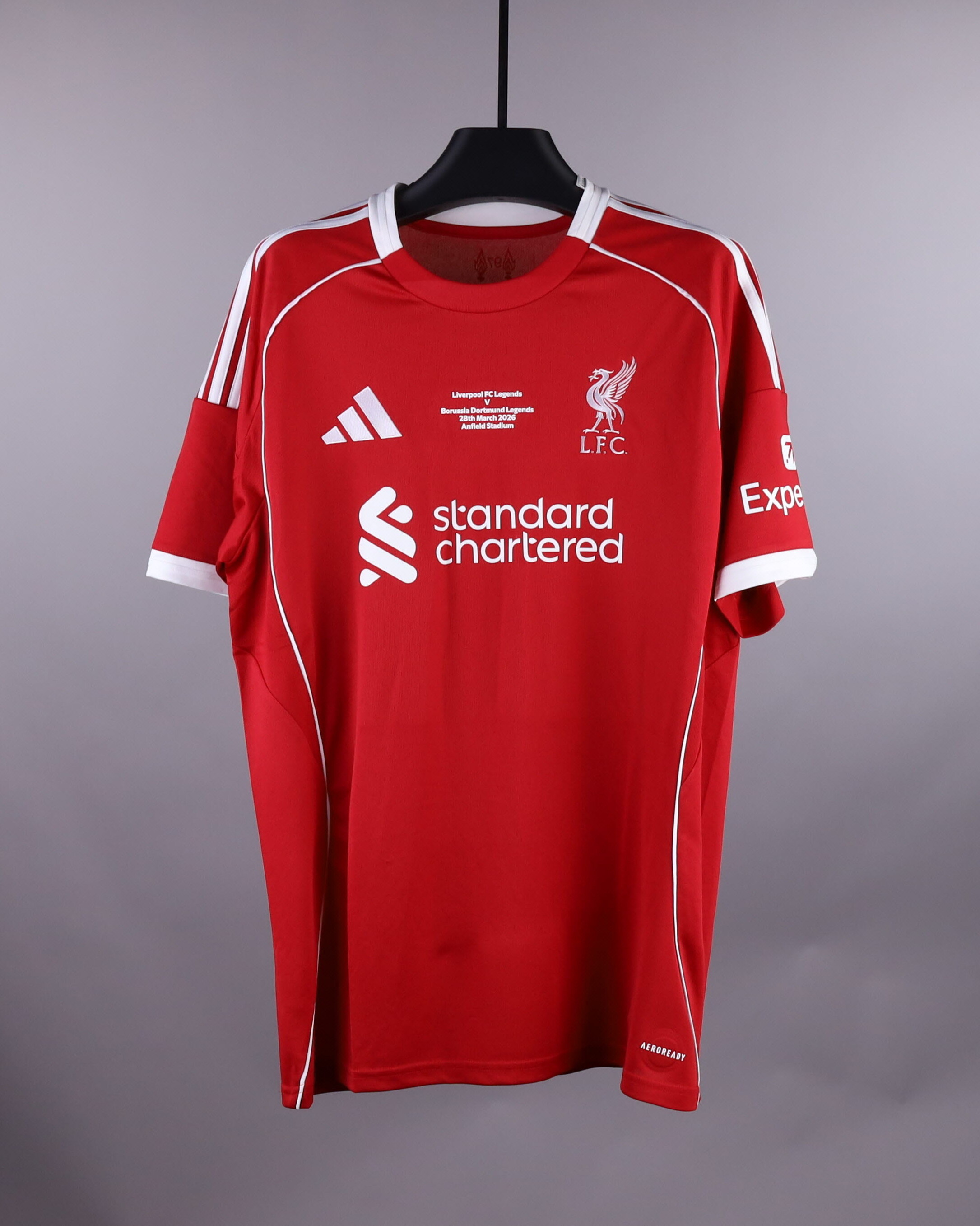 Camisola de Flo Sinama-Pongolle , Liverpool