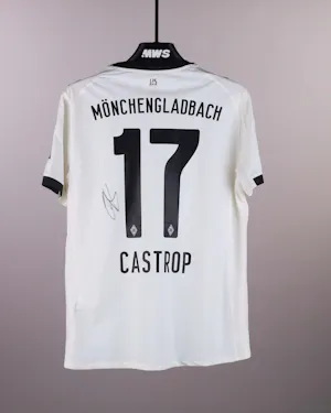 Borussia Mönchengladbach 팀의 Jens Castrop 옌스카스트로프 셔츠