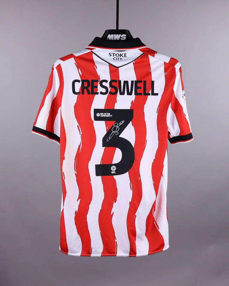来自Stoke City的Aaron Cresswell球衣