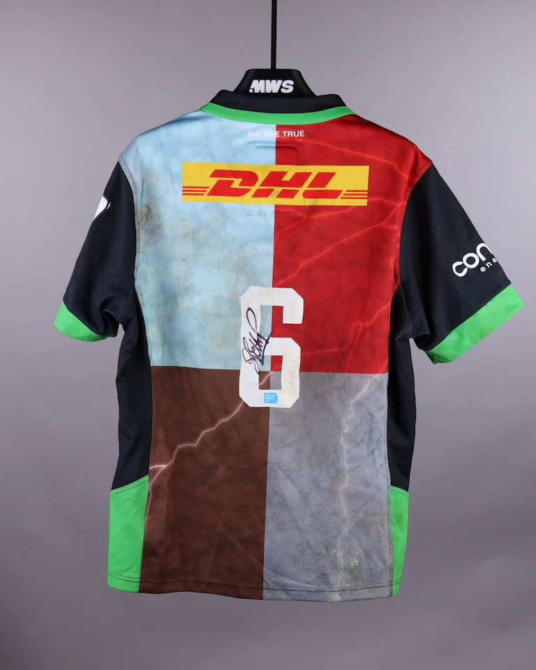 Harlequins-Trikot von Guido Petti Pagadizábal 