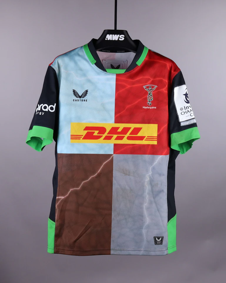 Harlequins 팀의 Elliot Williams 셔츠