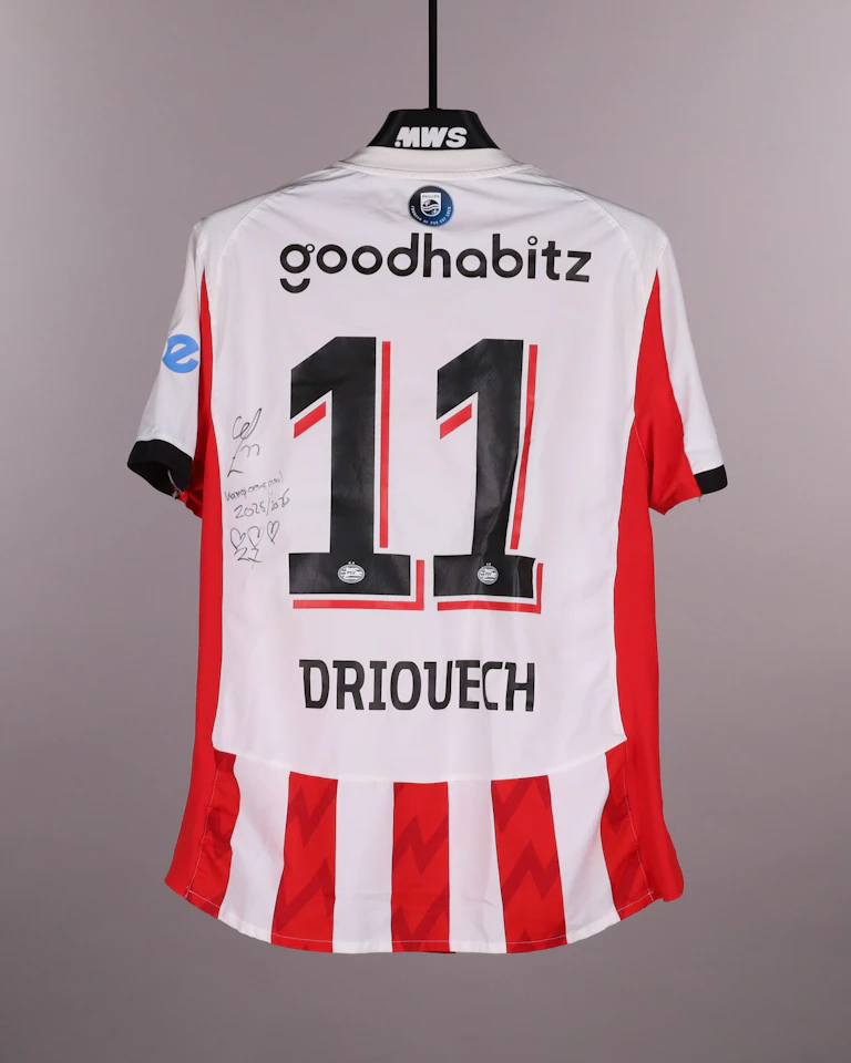 Maillot de Couhaib Driouech (PSV)