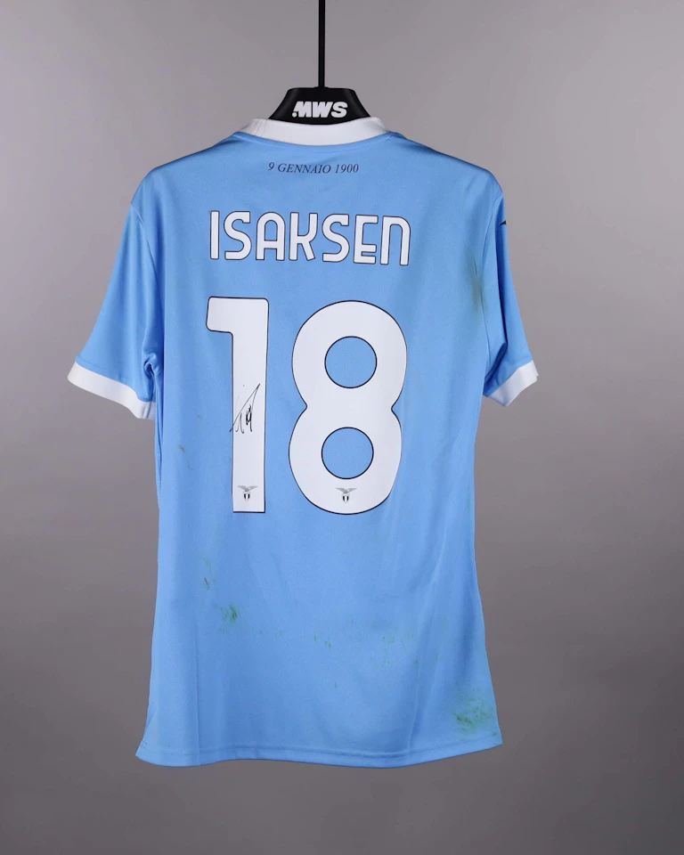 来自SS Lazio的Gustav Isaksen球衣