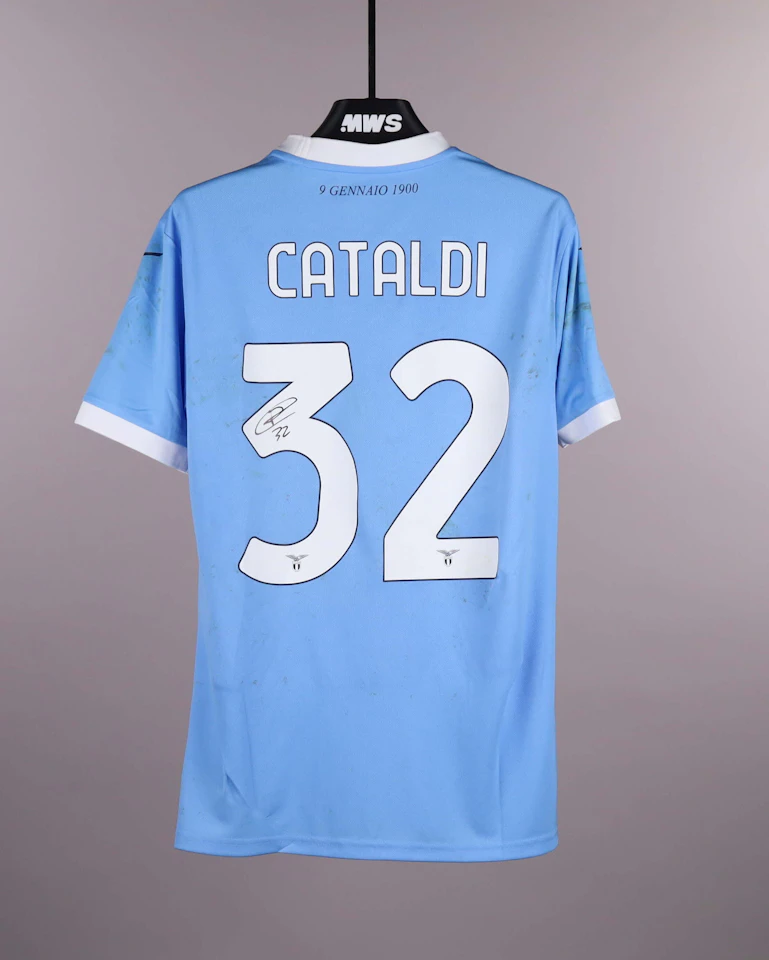 来自SS Lazio的Danilo Cataldi球衣