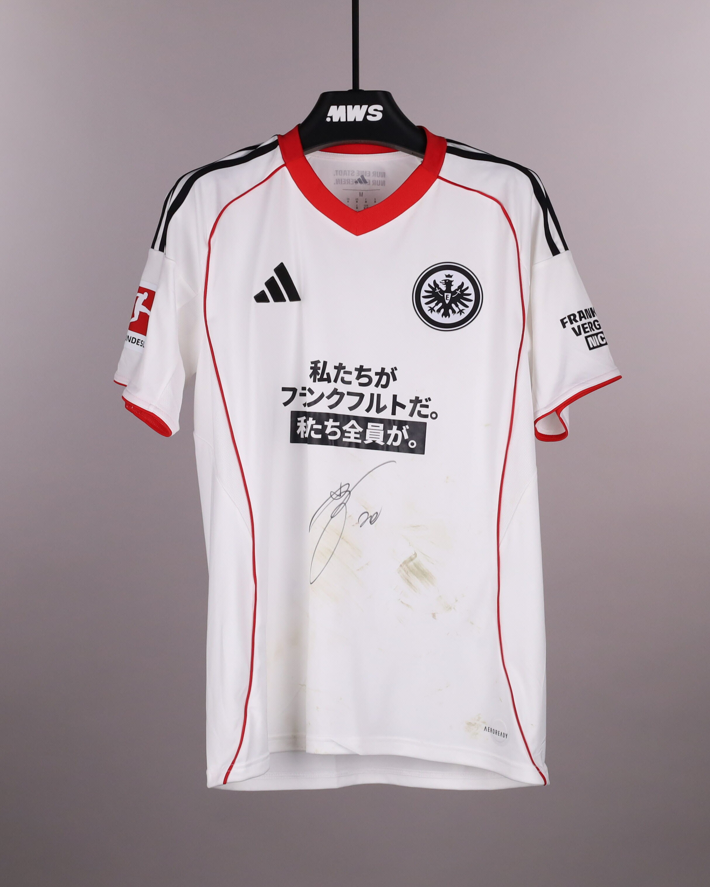 Ritsu Doan 堂安律 | Eintracht Frankfurt - FC Köln | MatchWornShirt