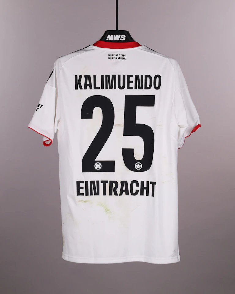 来自Eintracht Frankfurt的Arnaud Kalimuendo Muinga球衣
