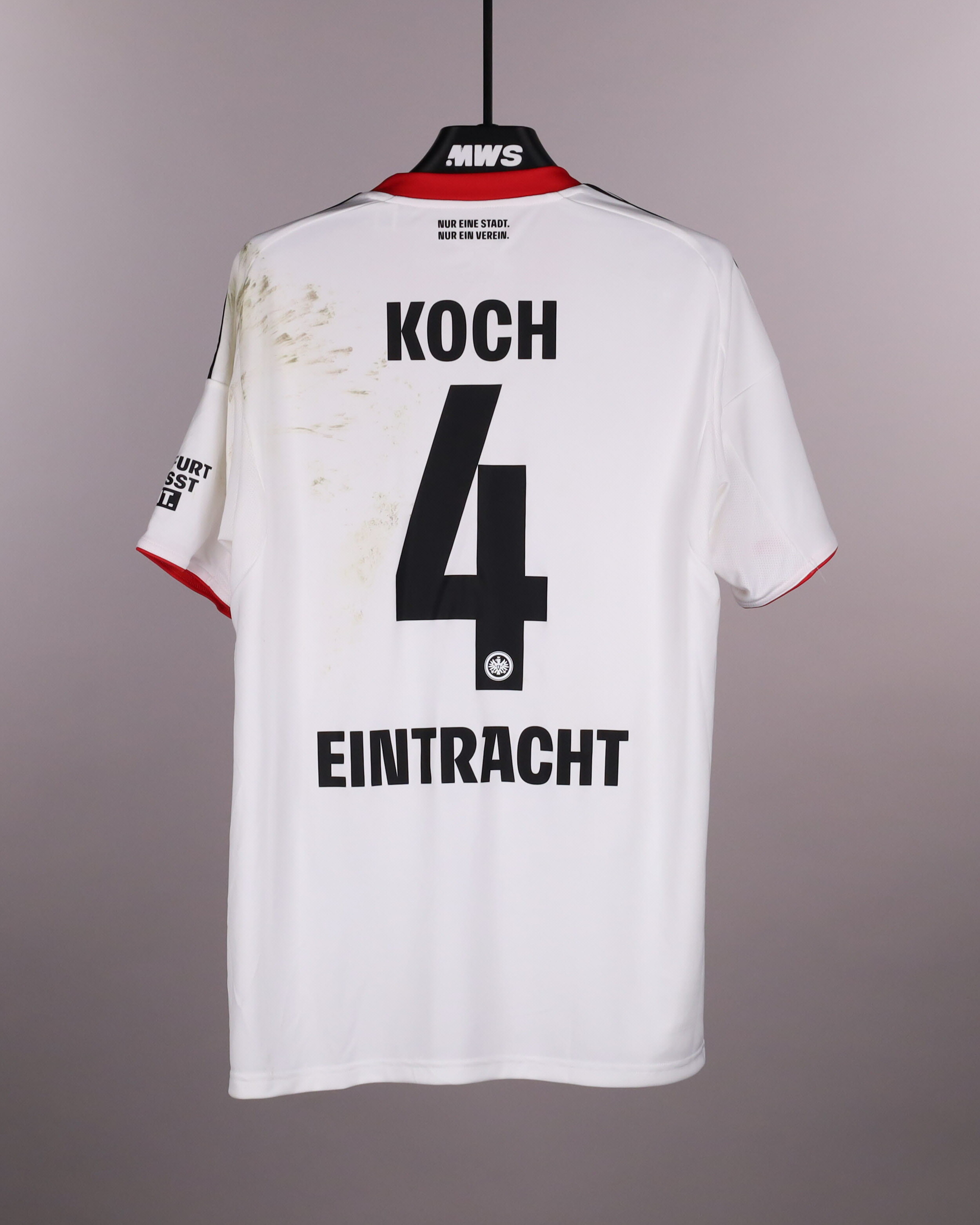 Official Eintracht Frankfurt Soccer Game-Worn Jerseys Auctions