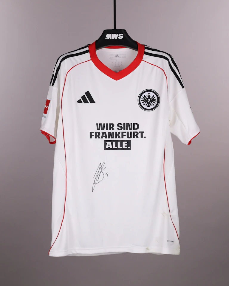Camisola de Jonathan Burkardt, Eintracht Frankfurt