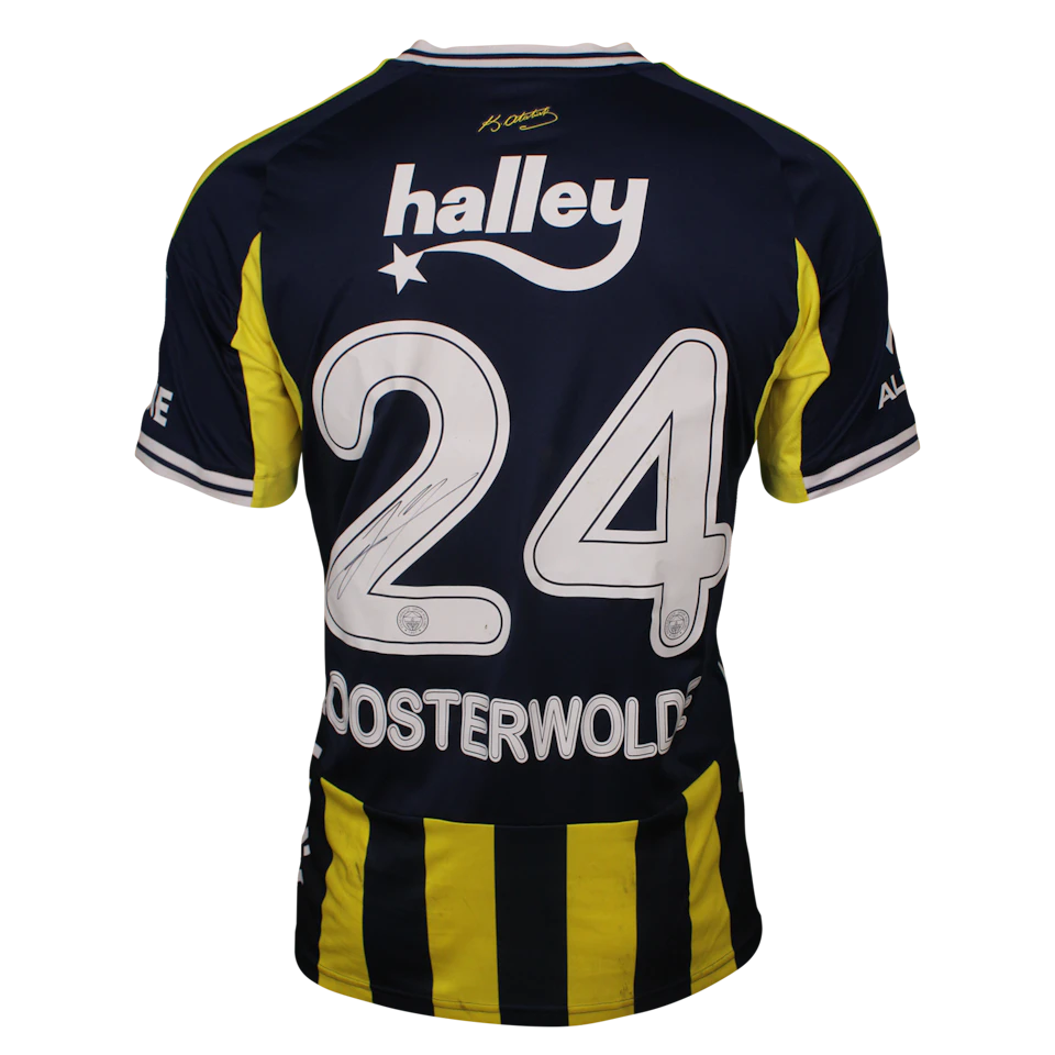 来自Fenerbahçe的Jayden Oosterwolde球衣