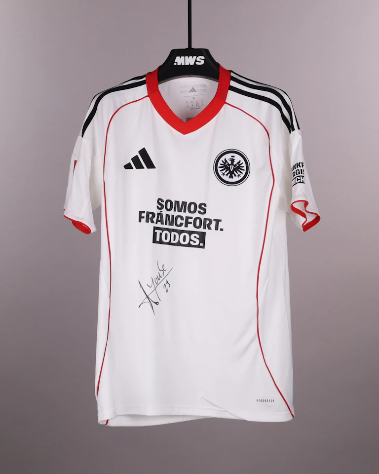 Maillot de Ayoube Amaimouni-Echghouyab (Eintracht Frankfurt)