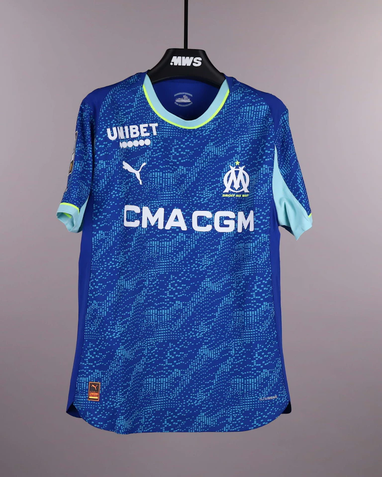 Olympique de Marseille 팀의 Pierre-Emerick Aubameyang 셔츠