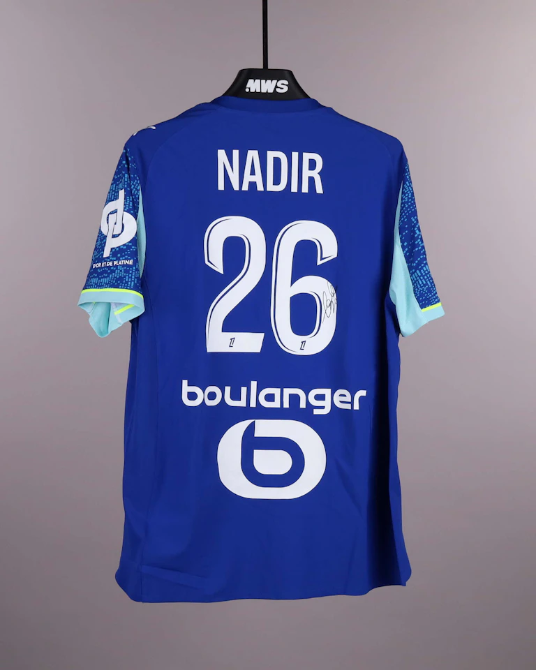 Olympique de Marseille 팀의 Bilal Nadir 셔츠
