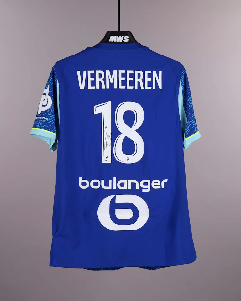 Olympique de Marseille 팀의 Arthur Vermeeren 셔츠