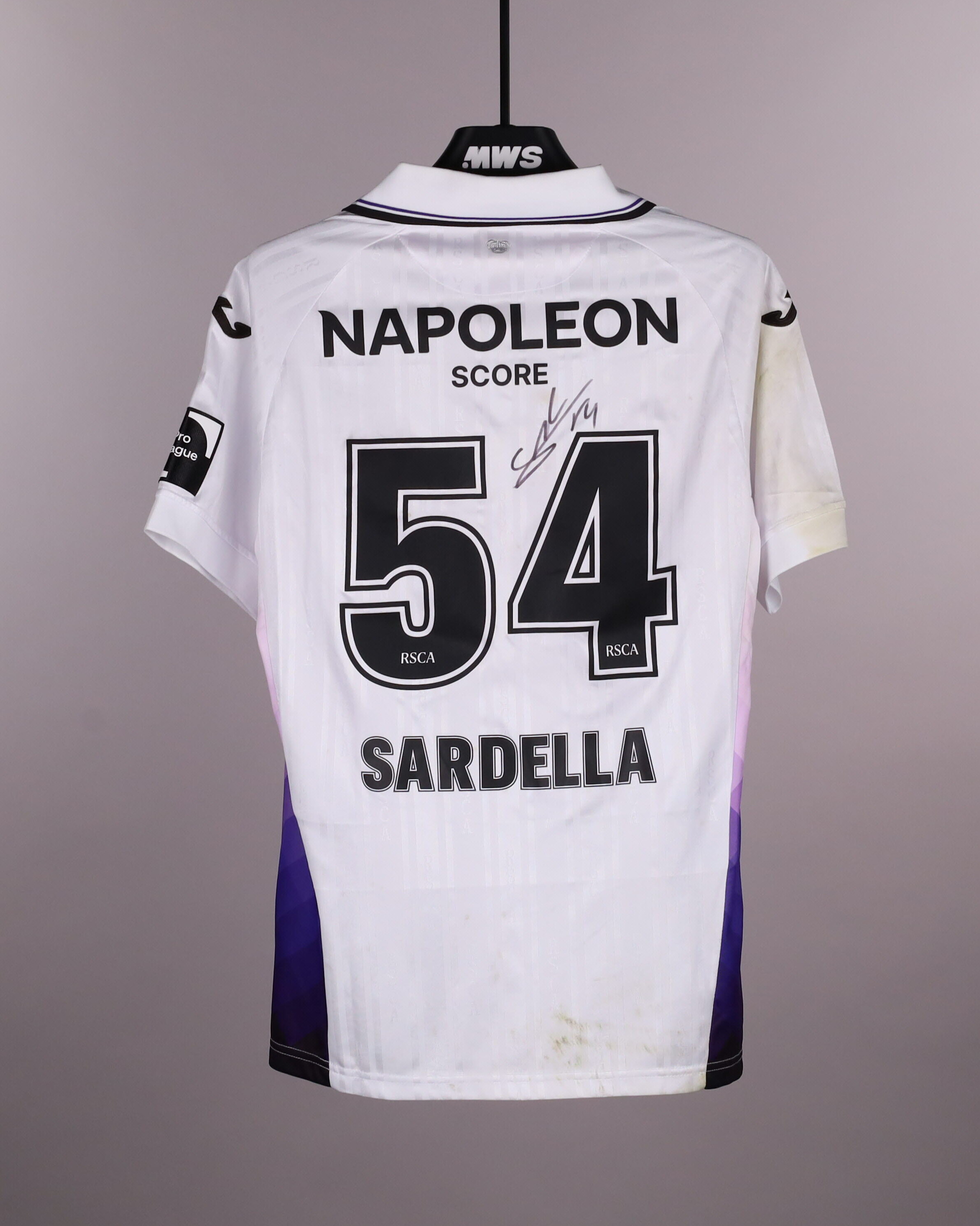 Killian Sardella  RSC Anderlecht shirt