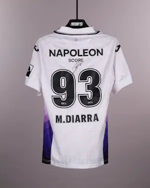 来自RSC Anderlecht的Moussa Diarra 球衣