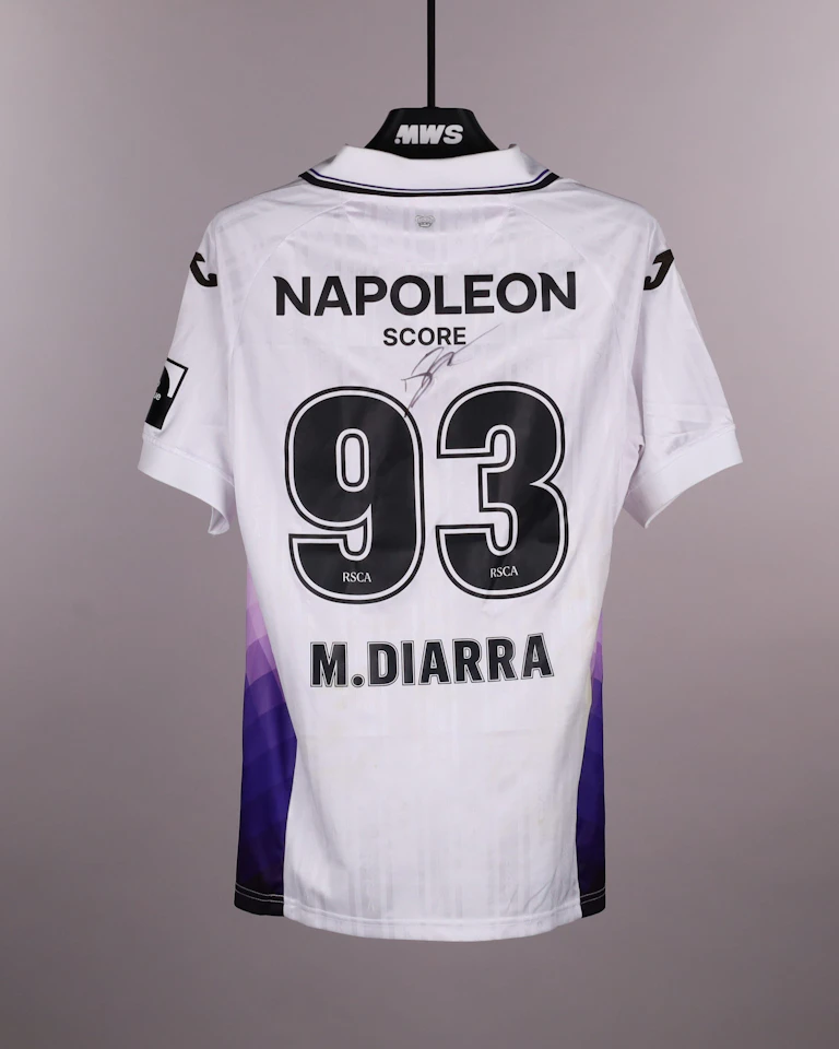 来自RSC Anderlecht的Moussa Diarra 球衣