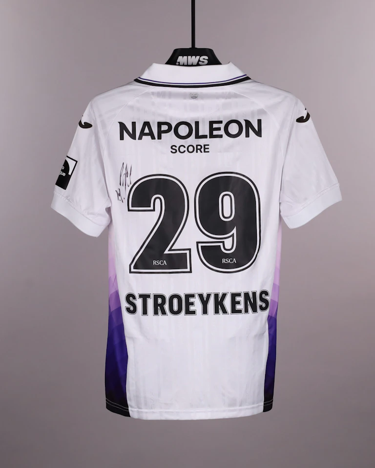 Mario Stroeykens RSC Anderlecht shirt