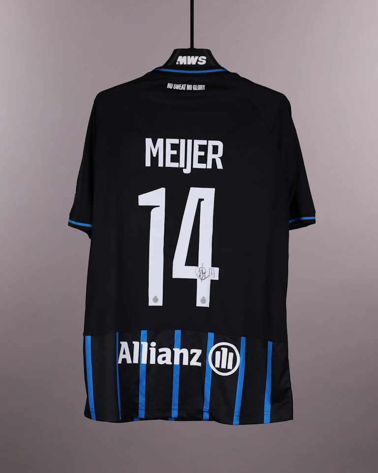 来自Club Brugge的Bjorn Meijer球衣