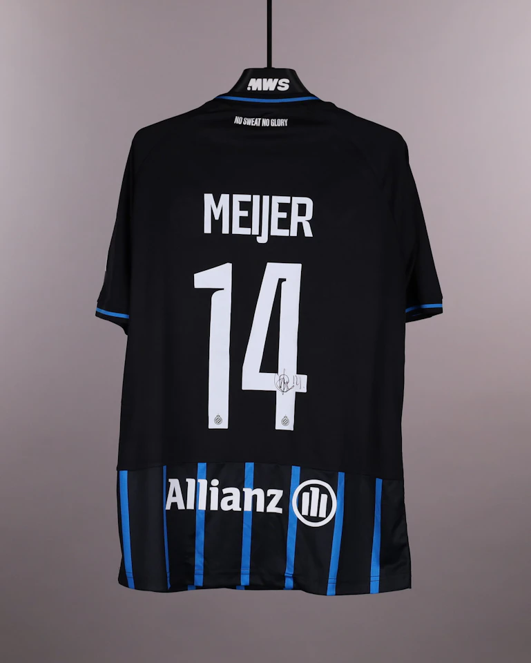 来自Club Brugge的Bjorn Meijer球衣