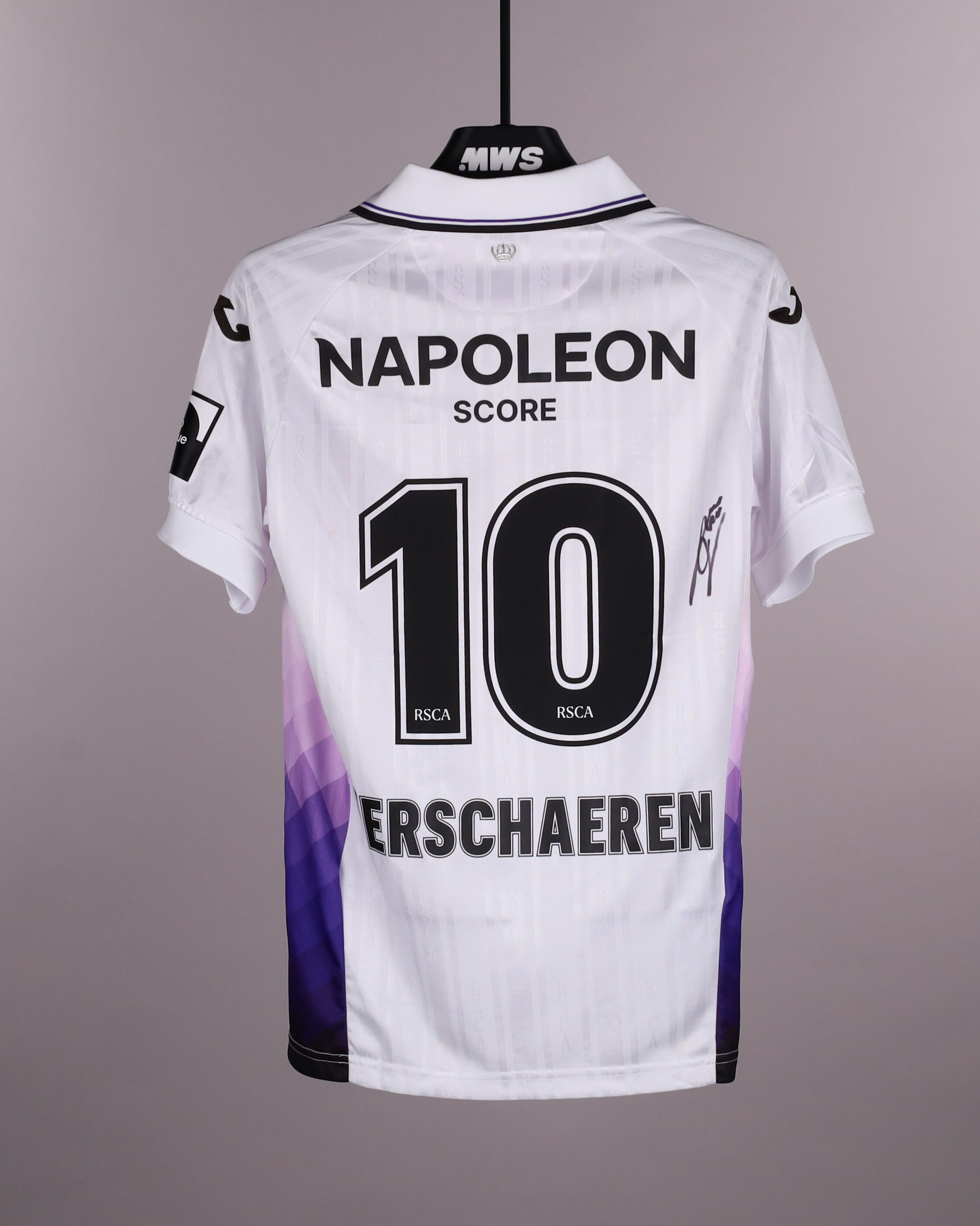 Yari Verschaeren RSC Anderlecht shirt