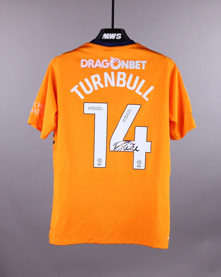 Shirt van David Turnbull Cardiff City FC