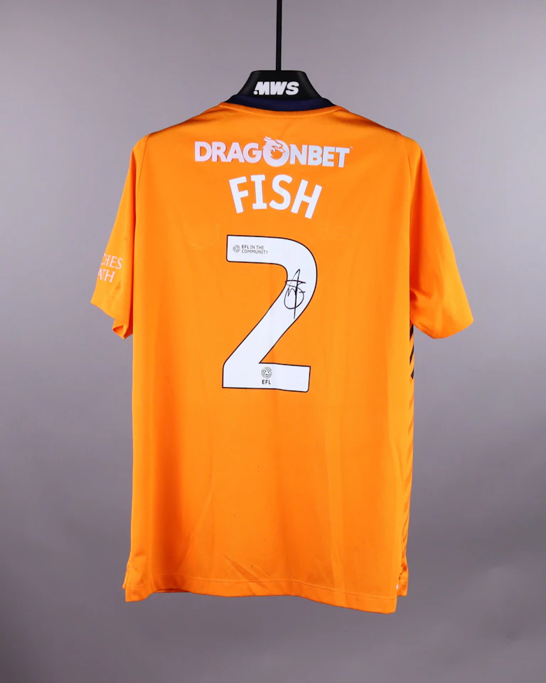 William Fish Cardiff City FC jersey