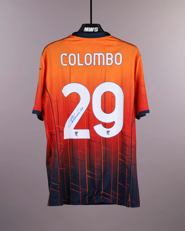 来自Genoa CFC的Lorenzo Colombo球衣
