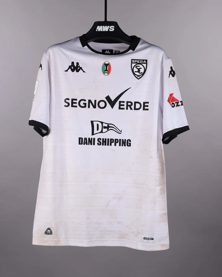 来自Spezia Calcio的Mattia Valoti球衣