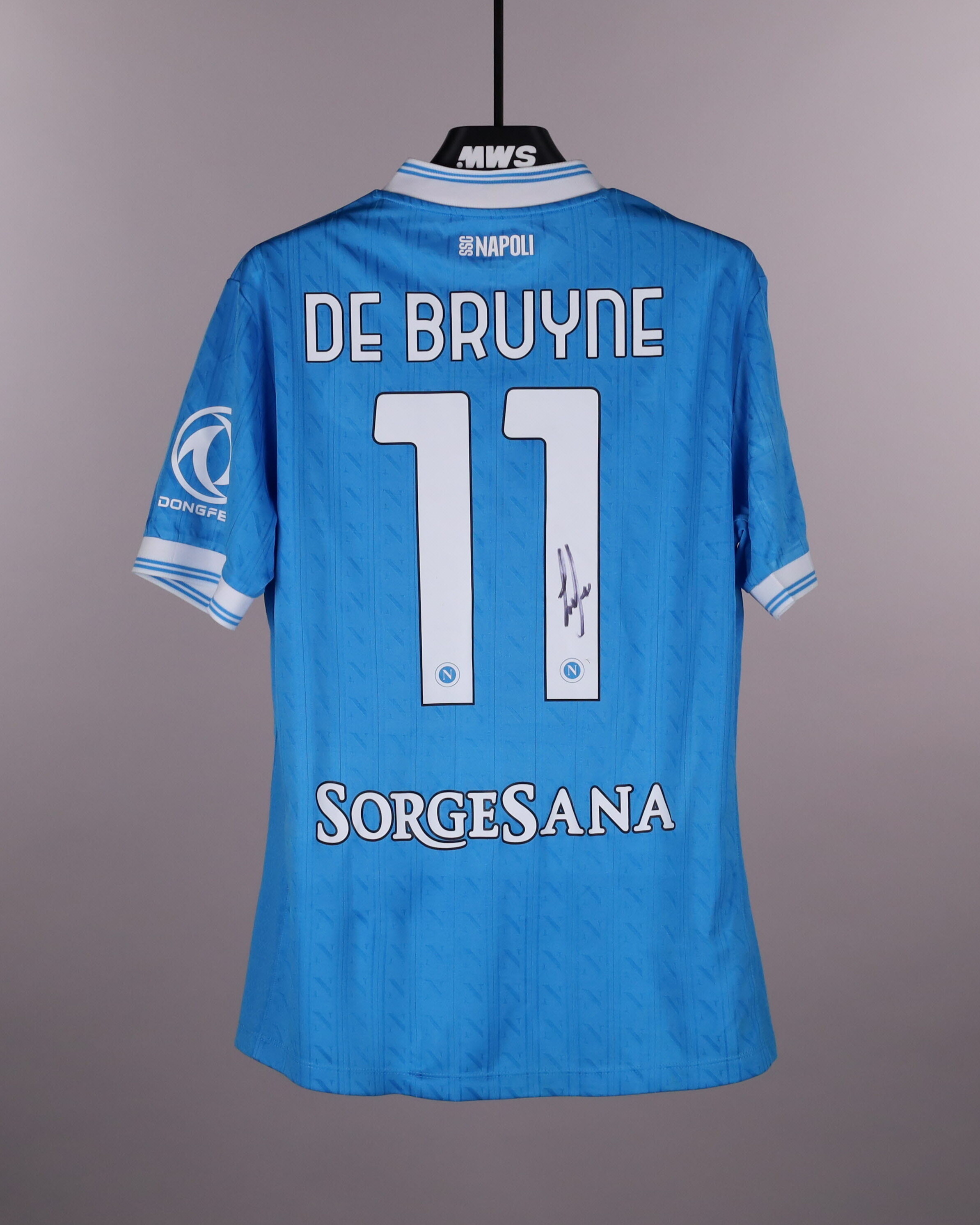 Kevin De Bruyne | SSC Napoli - AC Milan | MatchWornShirt