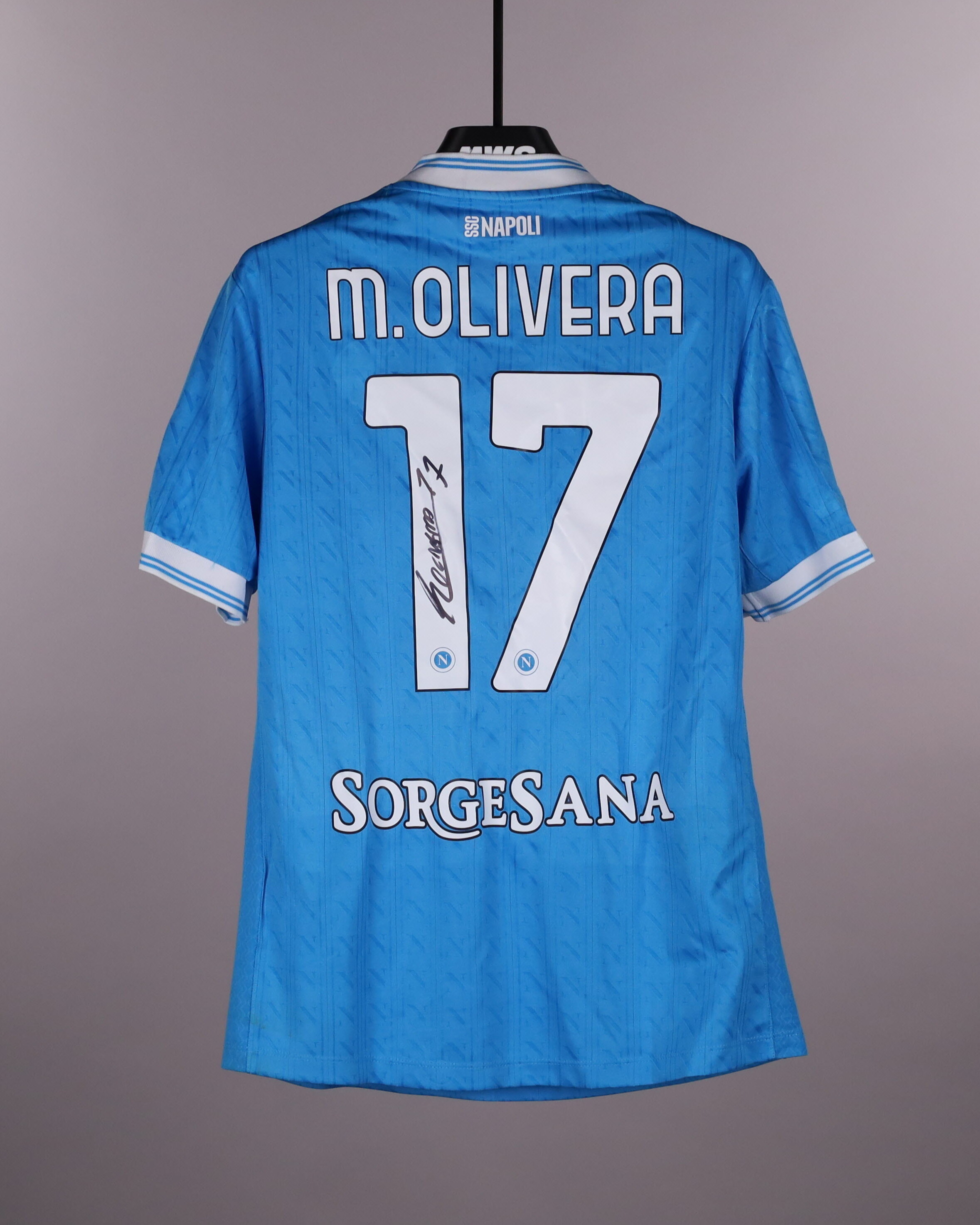 Mathías Olivera SSC Napoli shirt