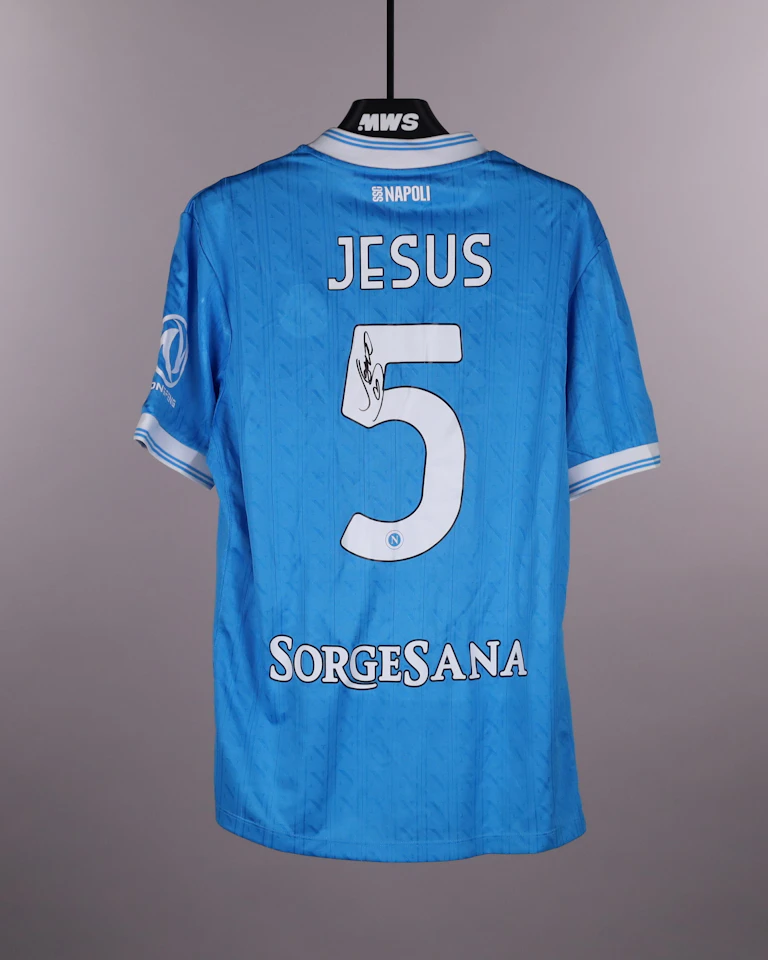 来自SSC Napoli的Juan Guilherme Nunes Jesus球衣