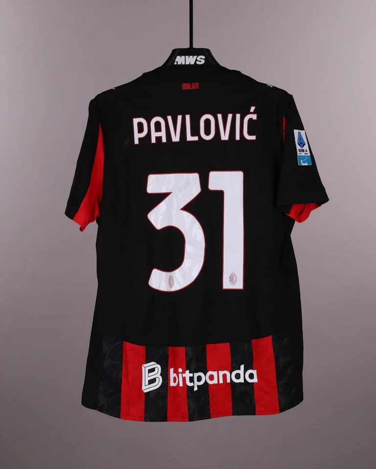 Strahinja Pavlović AC Milan shirt