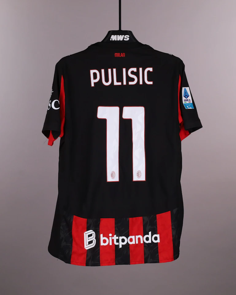 来自AC Milan的Christian Pulisic球衣