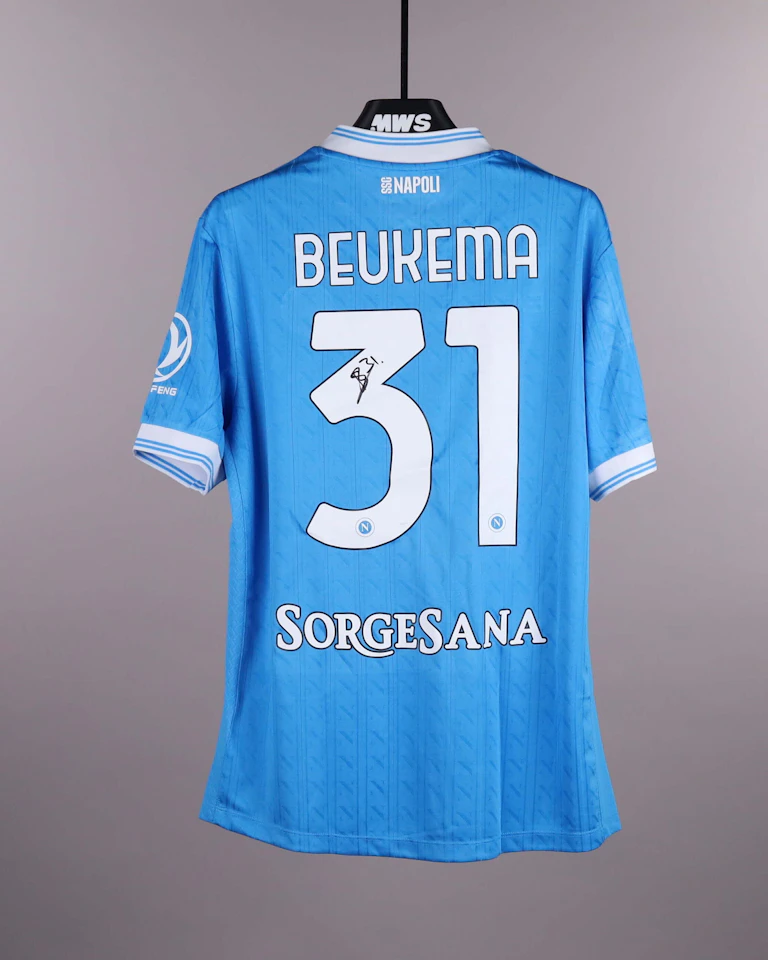 Shirt van Sam Beukema SSC Napoli