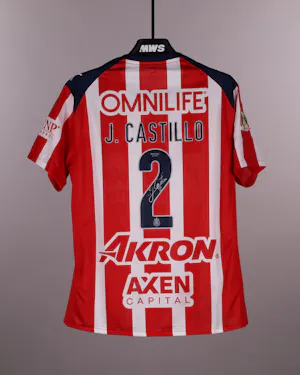 来自Chivas Guadalajara的José Castillo Pérez球衣