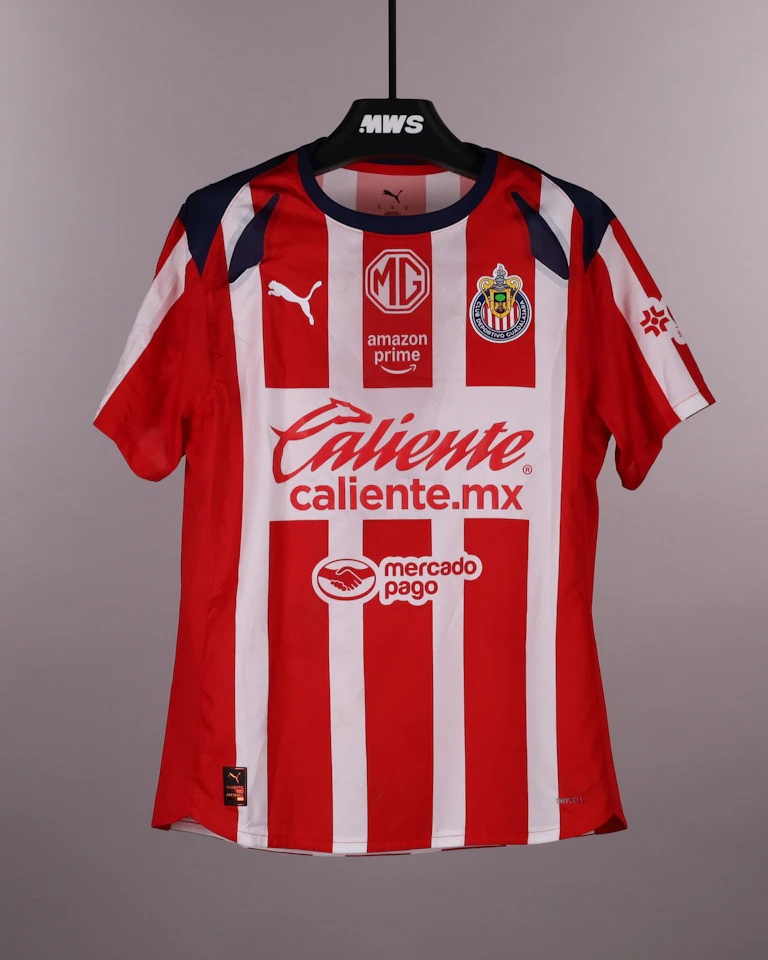 来自Chivas Guadalajara的José Castillo Pérez球衣