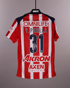 来自Chivas Guadalajara的Jonathan Yael Padilla Sandoval球衣