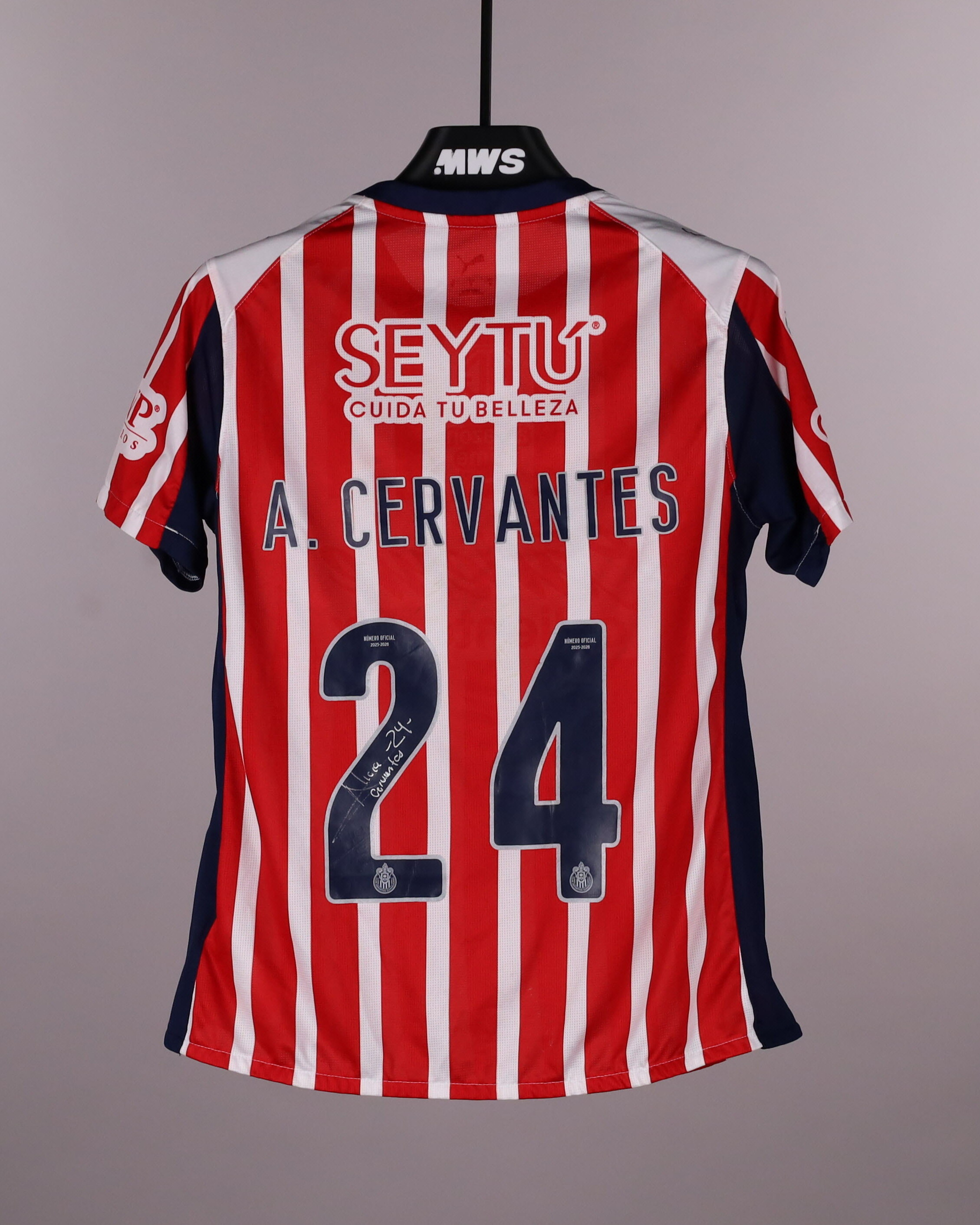 Official Guadalajara Women Soccer Game-Worn Jerseys Auctions