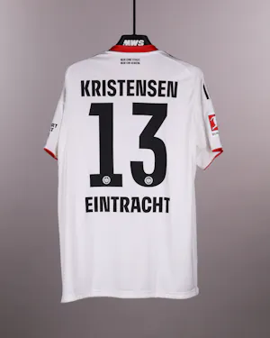 Eintracht Frankfurt 팀의 Rasmus Kristensen 셔츠