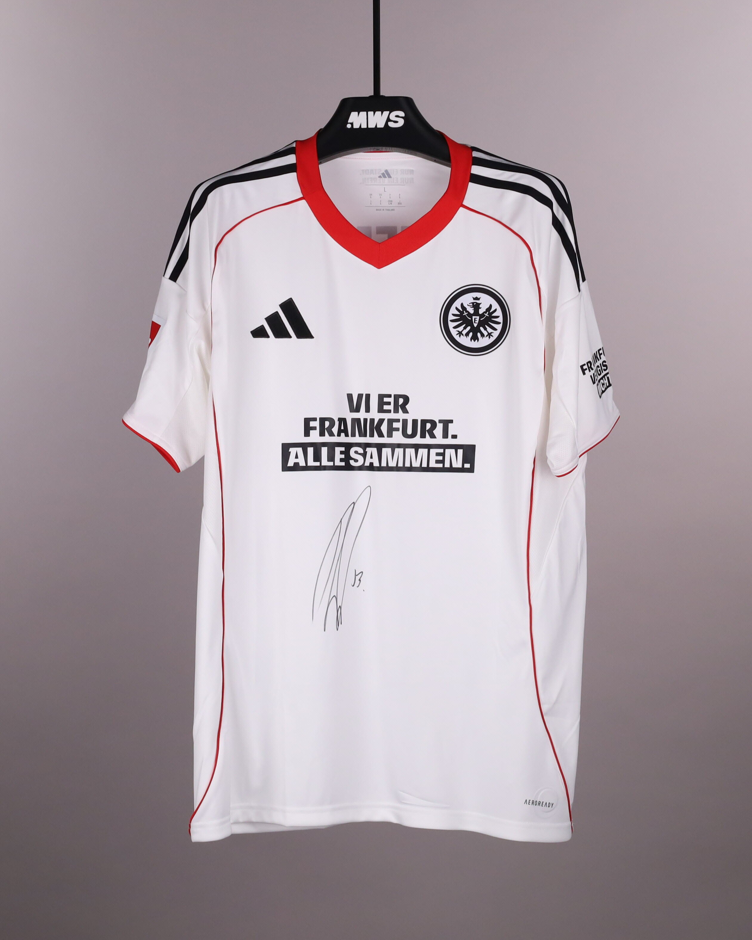 Rasmus Kristensen | Eintracht Frankfurt - FC Köln | MatchWornShirt