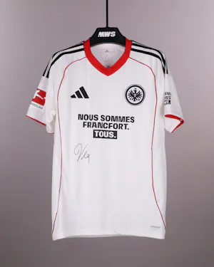 Eintracht Frankfurt-Trikot von Jean-Matteo Bahoya