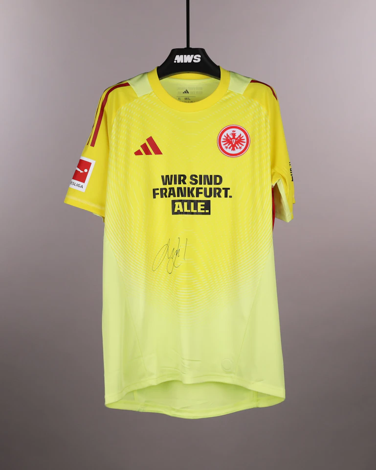 Eintracht Frankfurt-Trikot von Amil Siljevic