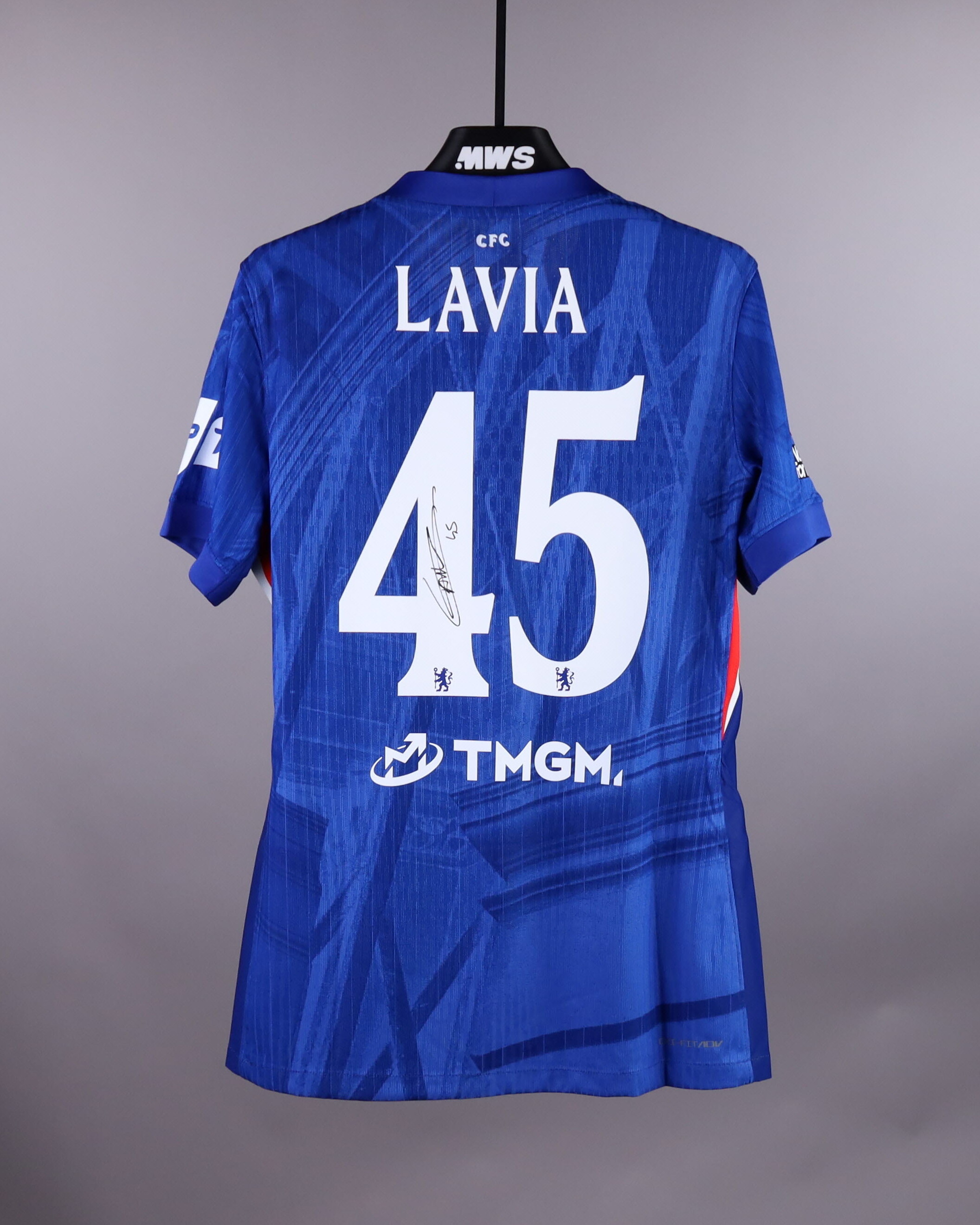 Roméo Lavia | Chelsea - Port Vale | MatchWornShirt