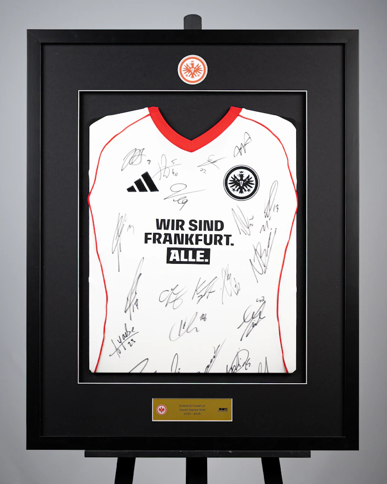 Framed Squad Signed Shirt