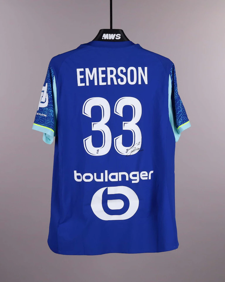 来自Olympique de Marseille的Emerson Palmieri球衣